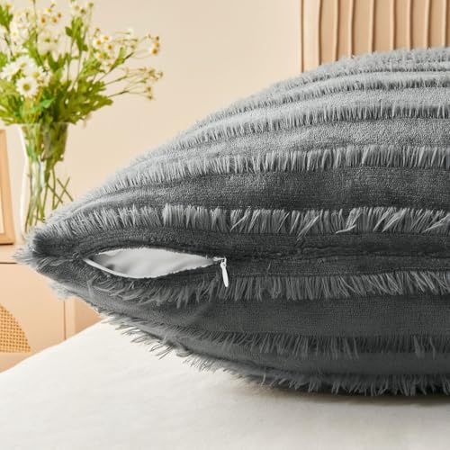 Body Pillow Cover with Zipper (Boho-gray / 54" x 20" (Pack of 1))