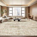 8x10 Area Rugs for Living Room (Brown/Ivory / 8' x 10' (Rectangular))