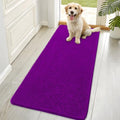 Dog Door Mat for Muddy Paws 70x35 (Purple / 70" X 35")