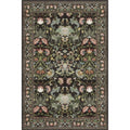 HY HAOYUNLAI 2x6 Kitchen Runner Rug Non (2' x 6' (Rectangular) / Floral/Black)