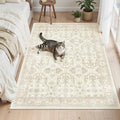 4x6 Area Rug for Living Room (Beige/Brown / 4' x 6' (Rectangular))