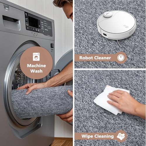 4x6 Grey Blue (09 Grey Blue/White / 4' x 6' (Rectangular))