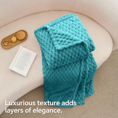 Teal Twin Blanket for Couch (Teal / Twin(60"x80"))