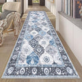 HEBE Hallway Runner Rug 2'8''x8' (Multi-blue / 2'8" x 8' (Rectangular))