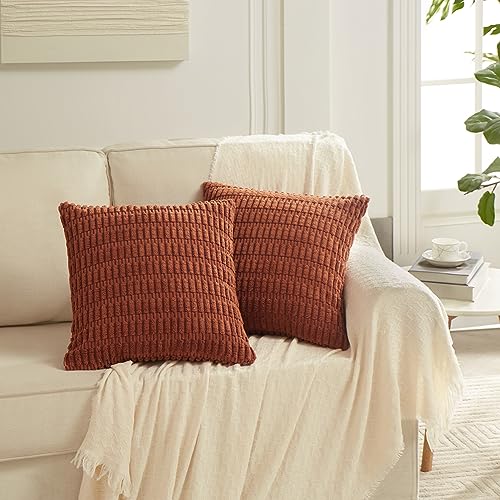 4 Packs Decorative Throw Pillow Covers for Living Room Couch Bed (24" x 14" (Pack of 4) / Fall)