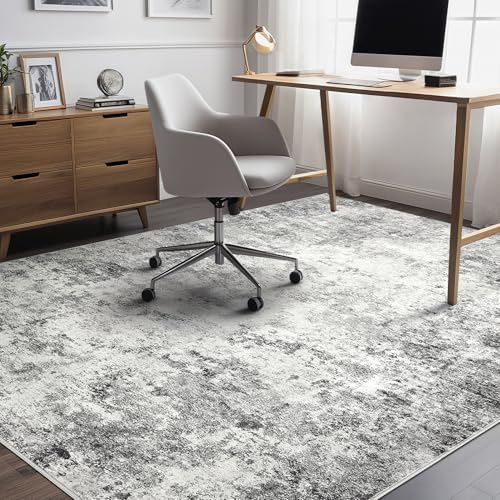 7x9 Area Rug Living Room Rugs (Grey / 7' x 9' (Rectangular))