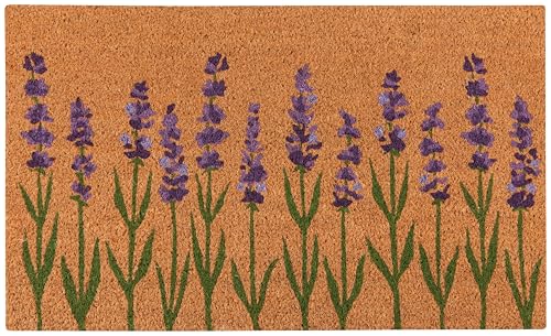 Lavender Doormat (Lavender / 1'6" x 2'6" (Rectangular))