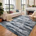 6x9 Ft Large Shag Rugs for Living Room Decor (Dd Blue 4sm02 / 6' X 9' (Rectangular))