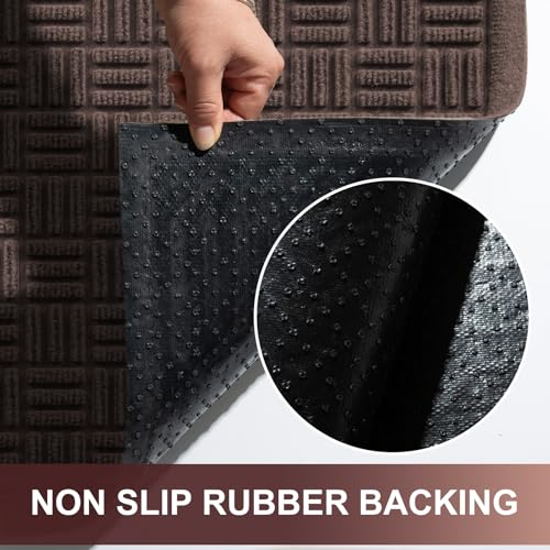 Front Door Mat Outside Entrance (Coffee / 3' x 5'2" (Rectangular))