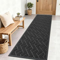 Front Door Mat Outside 71x23 (Black / 71" x 23")