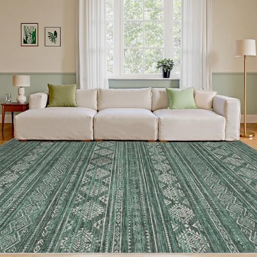 8X10 Area Rugs Living Room (Dark Green / 8' X 10' (Rectangular))