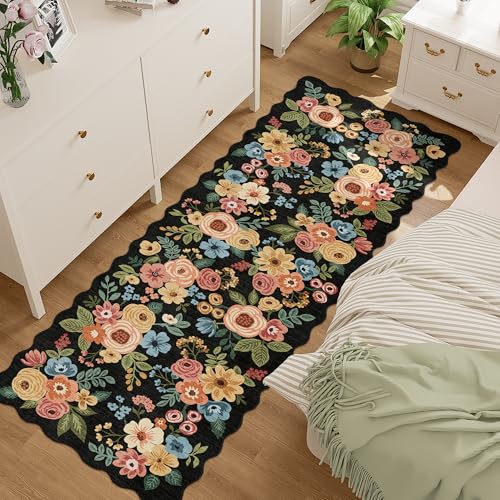 2x10 Runner Rug for Hallway (Black (Big) / 2' x 10' (Rectangular))