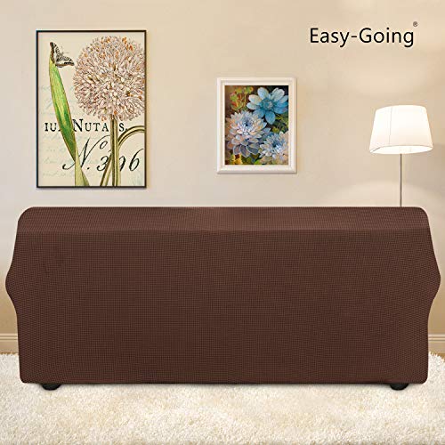 Stretch Oversized Sofa Couch Slipcover Washable Coffee (X-Large Sofa / Coffee)