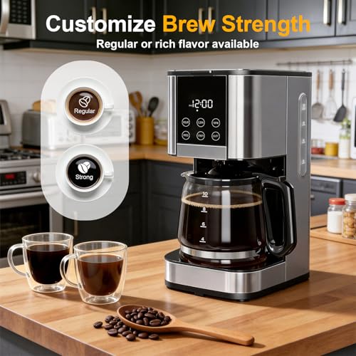 10 Cup Programmable Coffee Maker (13.19 Inch)
