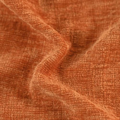 Fall Decorative Throw Pillow Covers 20 X 12 Inches Burnt Orange (20" x 12" (Pack of 2) / Burnt Orange)