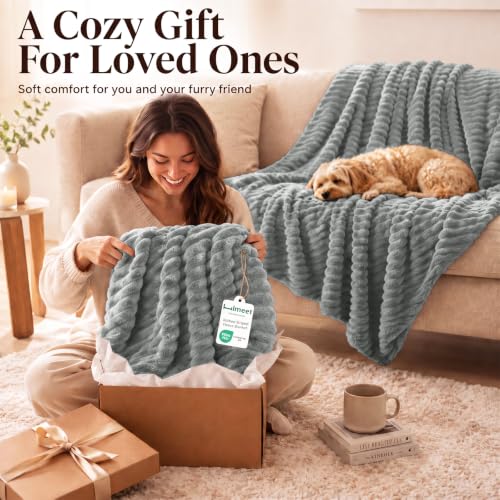 Grey King Size Blanket for Bed (Grey / King (108" x 90"))