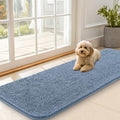 Dog Door Mat for Muddy Paws 59x20 (Airy Blue / 59" X 20")