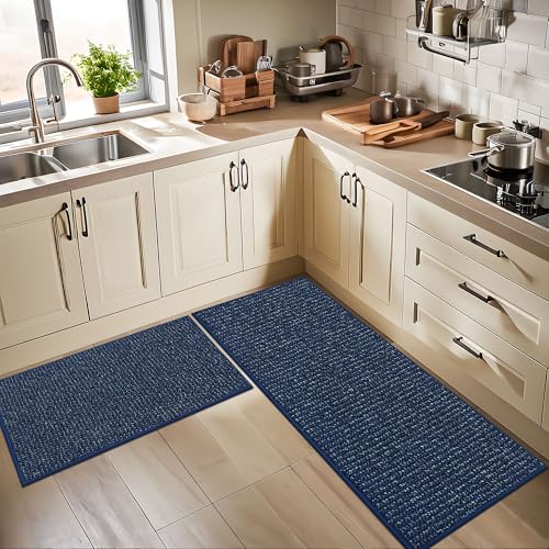 Kitchen Rugs 24"x36" (Blue / 24" X 36" (Rectangular))