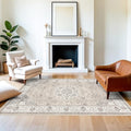 5x7 Living Room Area Rugs (5' x 7' (Rectangular) / Beige)