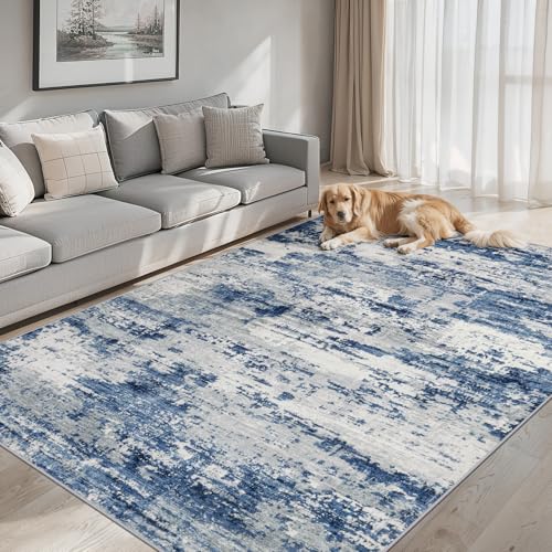 10x14 Area Rug Living Room (New-blue Grey / 10' x 14' (Rectangular))
