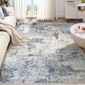 9x12 Area Rug Living Room Rugs (Denim Blue / 9' x 12' (Rectangular))