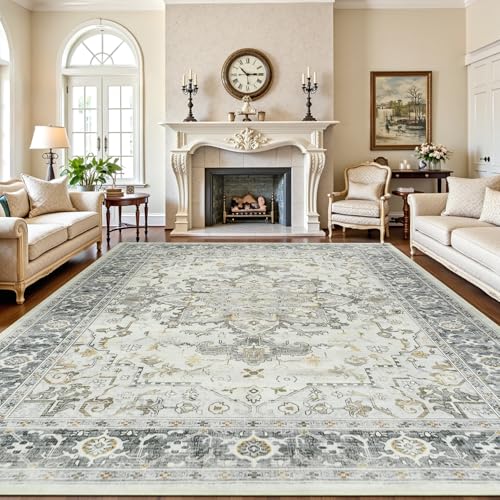 8x10 Taupe Grey Rugs for Bedroom Living Room (Sunflower Grey/Taupe / 8' x 10' (Rectangular))