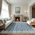 8x10 Boho Washable Area Rugs for Living Room (8' x 10' (Rectangular) / White-blue-yellow-green)