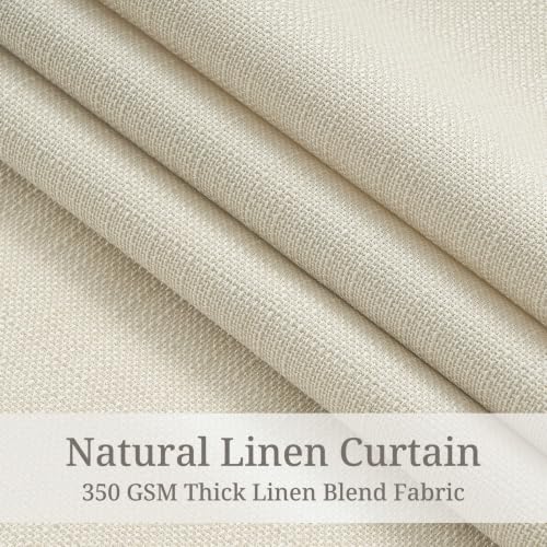 Viral Pinch Pleat Semi Sheer Cream 90 Inch Living (Cream / 40"W x 90"L (Pack of 2))