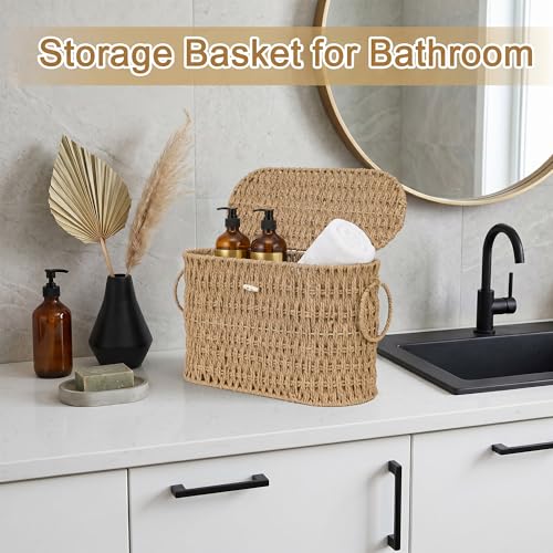 Toilet Paper Storage Basket (Natural(paper Rope))