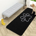 Dog Door Mat for Muddy Paws 59x24 (Black / 59" X 24")