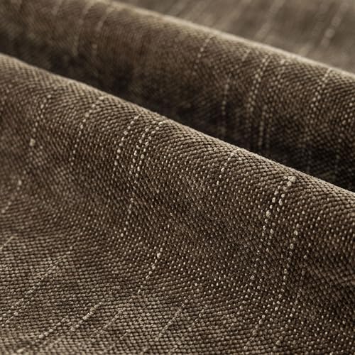 Solid Textured Chenille Throw Pillow Covers 26x26 (26" x 26" (Pack of 2) / Toffee)