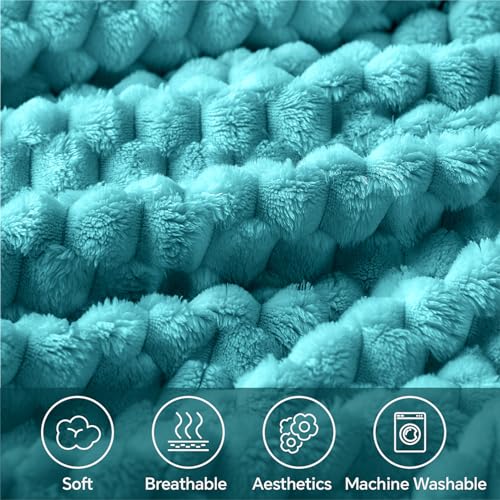 Teal Twin Blanket for Couch (Teal / Twin(60"x80"))