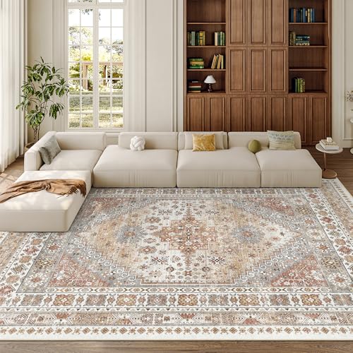 10x12 Area Rugs for Living Room (Orange / 10' x 12' (Rectangular))