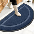 Half Circle Front Door Mat Outside 47x23 All (Blue / 47" x 23")