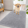 Dog Door Mat for Muddy Paws 44x32 (Light Grey / 44" X 32")