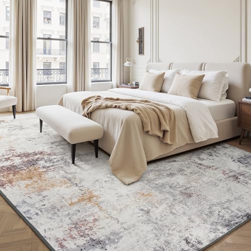 8x10 Area Rugs for Living Room (Sandstone Beige Grey / 8' x 10' (Rectangular))