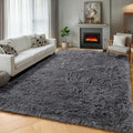 Grey Area Rugs for Living Room (Grey / 5' x 8' (Rectangular))