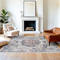 5x7 Living Room Area Rugs (5' x 7' (Rectangular) / Brick)