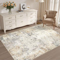 4x6 Area Rug Living Room Rugs (Golden Grey / 4' x 6' (Rectangular))