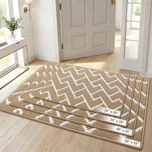 Front Door Mat 36x24 (Beige / 36" X 24")