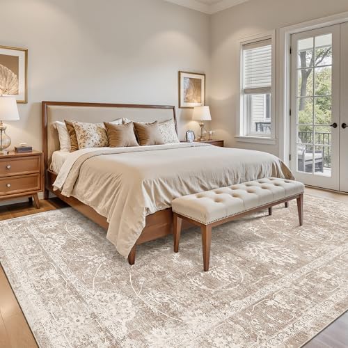9x12 Area Rugs for Living Room (Brown/Sand / 9' x 12' (Rectangular))