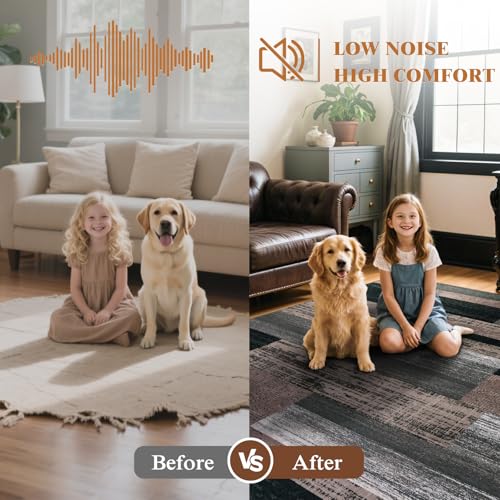 3x5 Washable Area Rugs for Living Room and Bedroom (Chocolate / 3' x 5' (Rectangular))