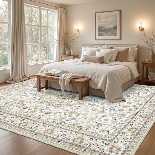 9x12 Area Rugs Living Room (Beige / 9' x 12' (Rectangular))