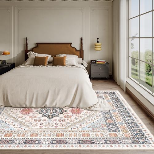 5x7 Area Rugs for Living Room (Multi Color / 5' x 7' (Rectangular))