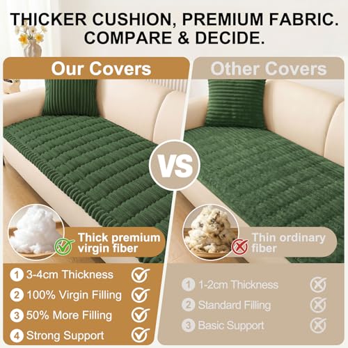 Couch Cover for Dogs (Dark Green / 27.6"x88")