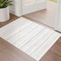 Boho 2x3 Washable Area Rug Non Slip Carpet for Entryway Gray (Boho Grey / 2' X 3' (Rectangular))