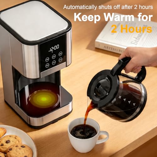 10 Cup Programmable Coffee Maker (13.19 Inch)