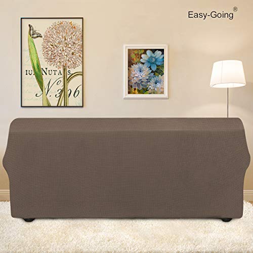 Stretch Oversized Sofa Couch Slipcover Washable Camel (X-Large Sofa / Camel)