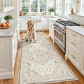 Hallway Runner 3x8 (Ivory/Brown / 3' x 8' (Runner))