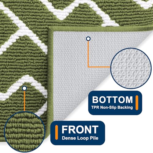Front Door Mat 40x32 (Green / 40" X 32")